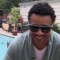 Shaggy Enjoying A Pool Party