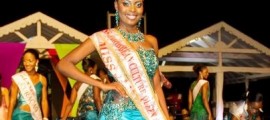 Trevecia Adams of St. Kitts Crowned Miss Caribbean Culture 2012 at Nevis Culturama