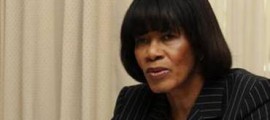 Jamaica Prime Minister Portia Simpson Miller