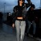 Rihanna leaving London hotel last month and arriving at Heathrow Airport. (Photo:  Gf/Bauer Griffin)