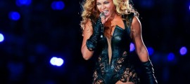 Beyonce performs during the halftime show of  the NFL Super Bowl XLVII football game between the San Francisco 49ers and the Baltimore Ravens, Sunday, Feb. 3, 2013, in New Orleans. (AP Photo/Patrick Semansky)