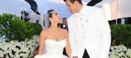 Kim Kardashian and Kris Humphries