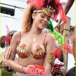 Rihanna at Barbados’ Cropover Carnival