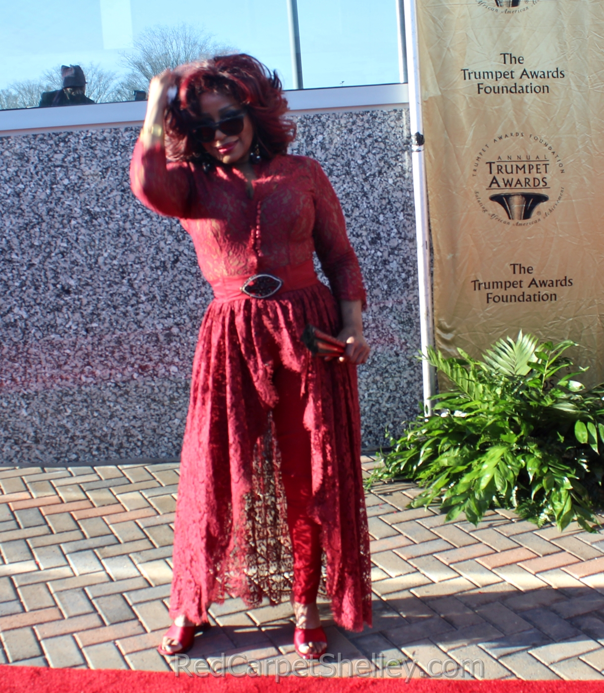 Chaka Khan on the red carpet at the 2013 Trumpet Awards
