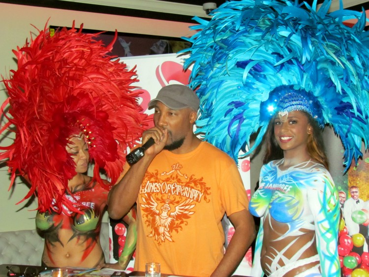 Dahved Levy at Caribbean Fever Music Festival Press Conference