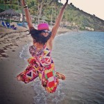 June Ambrose in Camilla