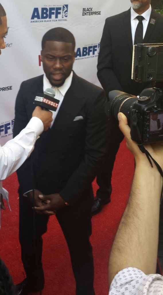 Kevin Hart Hits the THINK LIKE A MAN TOO red carpet