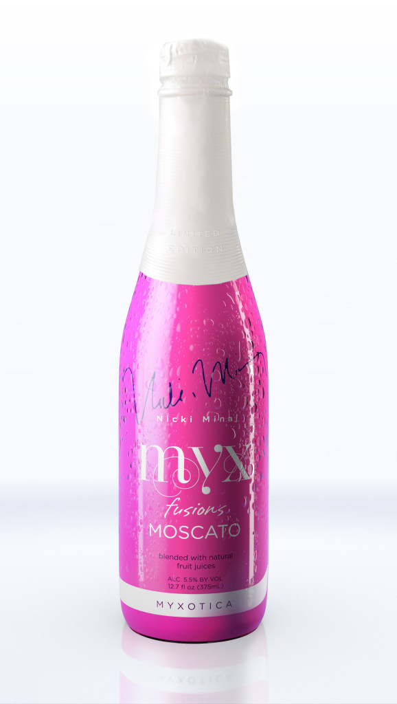 MYX FUSIONS TO RELEASE LIMITED EDITION NICKI MINAJ SIGNATURE BOTTLE 'MYXOTICA' Available in Time for the Holidays (PRNewsFoto/MYX)