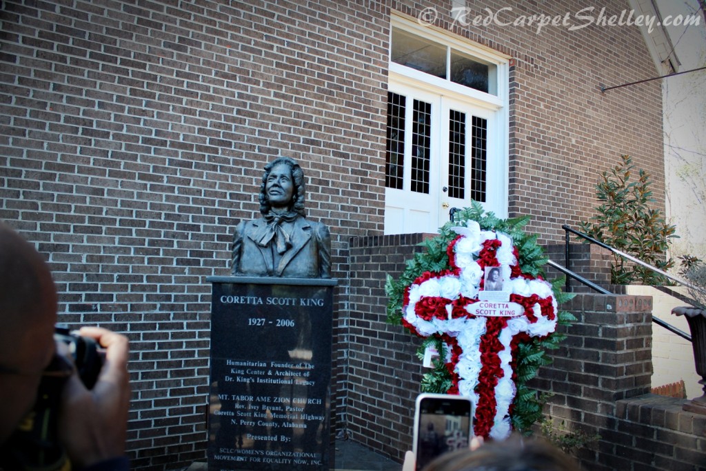 Coretta Scott King Memorial monument - Marion, AL 