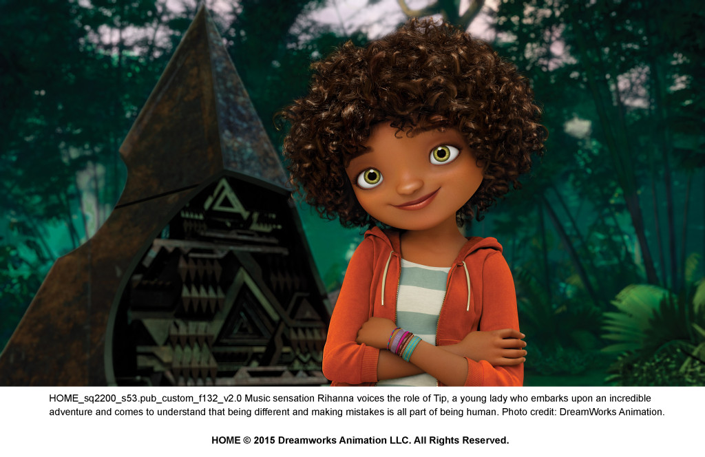 Music sensation Rihanna voices the role of Tip, a young lady who embarks upon an incredible adventure and comes to understand that being different and making mistakes is all part of being human. Photo credit: DreamWorks Animation.