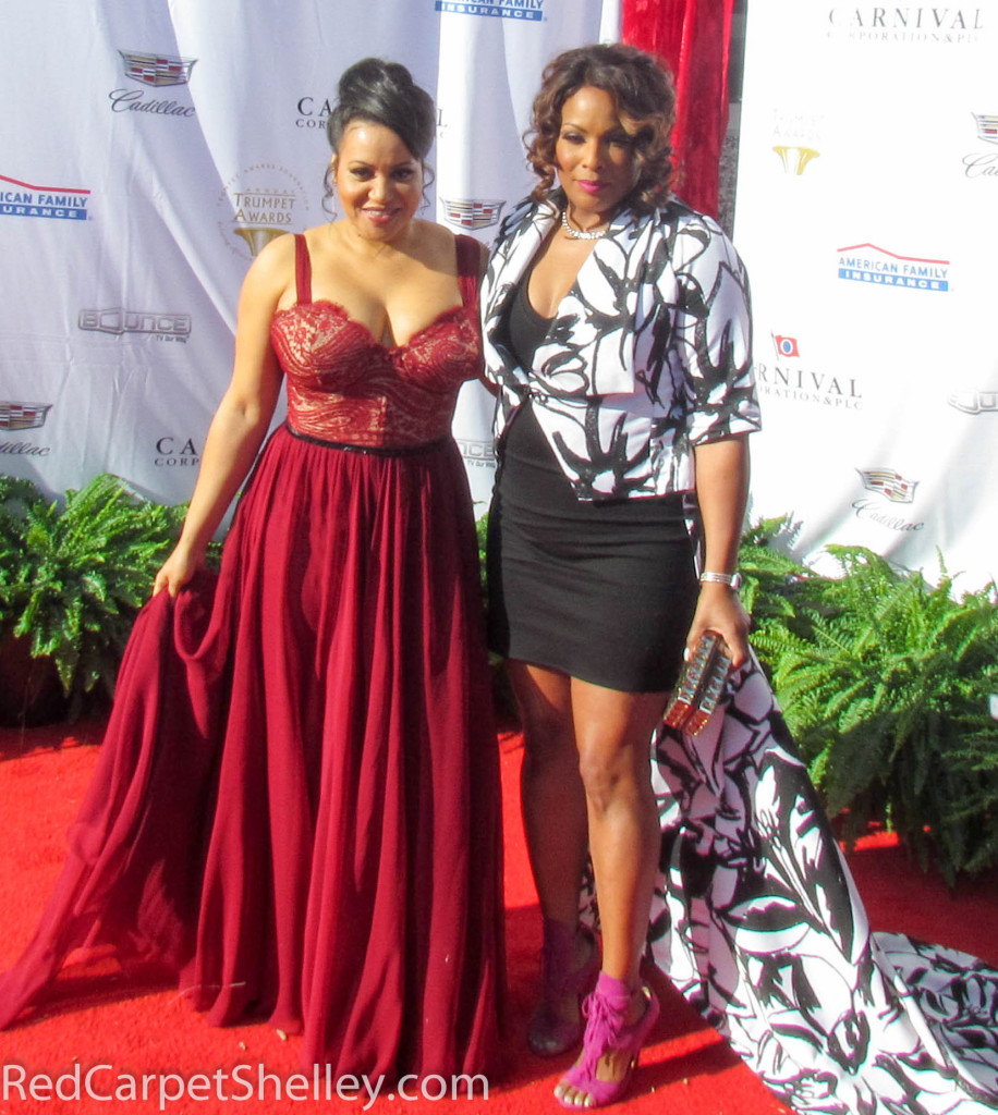 Cheryl "Salt" James and · Deidra "DJ Spinderella" Roper from Salt N Pepa