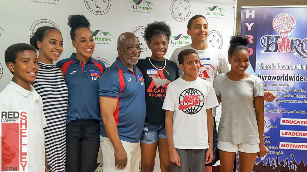 Naomy Grand'Pierre and Coach Tommy Jones