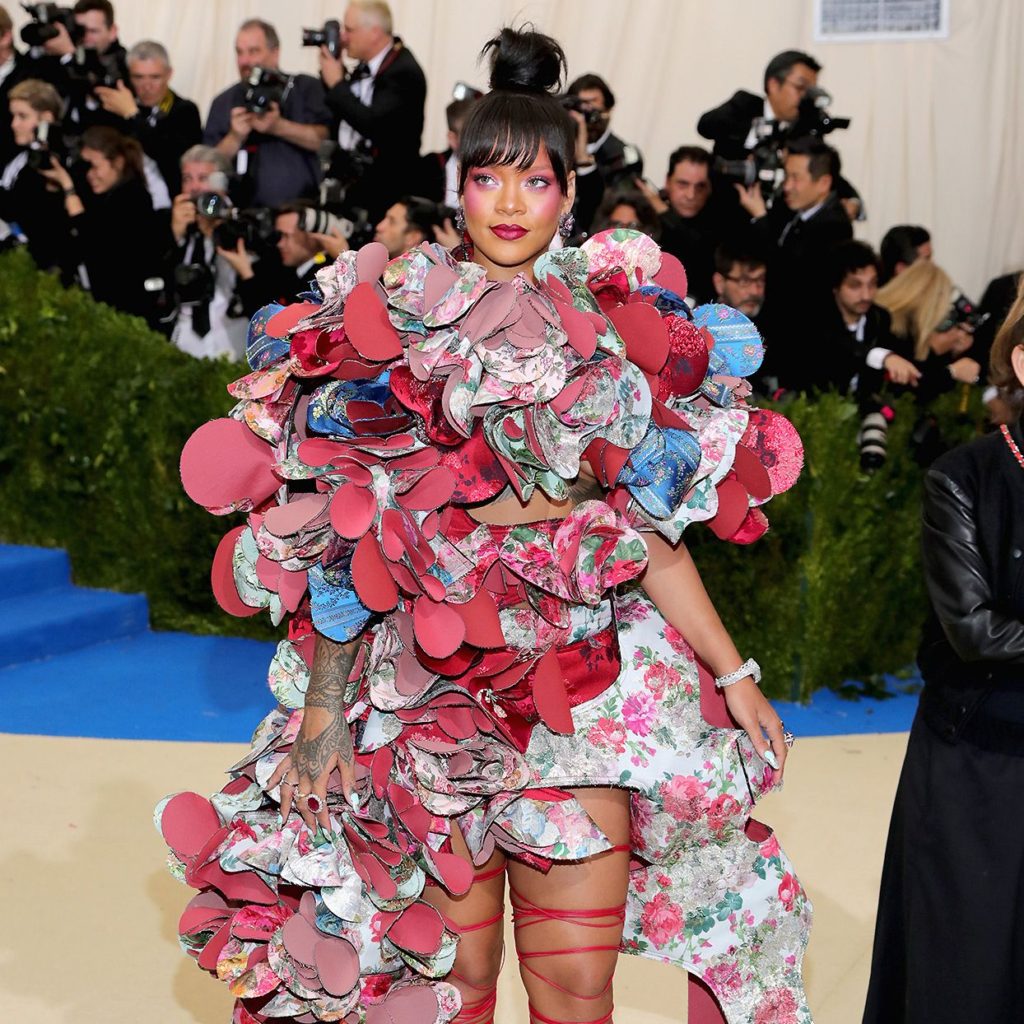 Rihanna Rocks Comme de Garcon at the Met Gala 2017