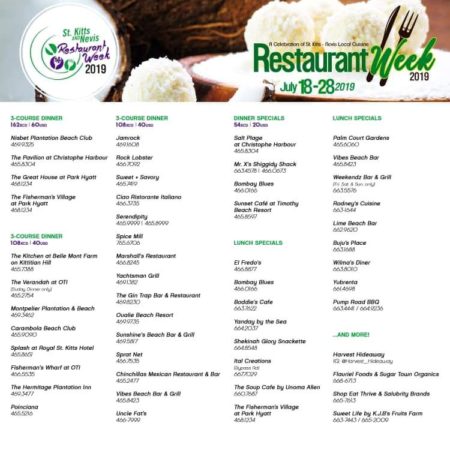 St. Kitts Nevis Restaurant Week
