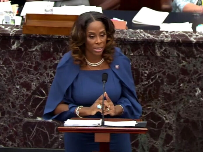 Stacey Plaskett Leads impeachment Trial Of Donald J. Trump In Senate