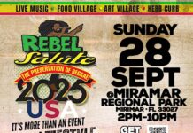 Rebel Salute to Host Special Florida Edition at Miramar Regional Park on September 28